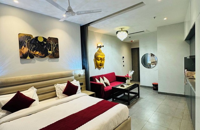 City scape apartments
