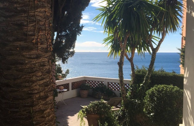 Close to Monaco Monte Carlo Beach walk .