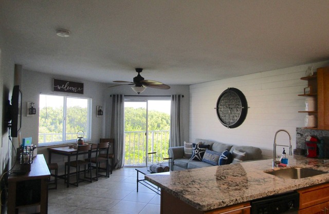 Coastal comfort in Ocean Pointe Suites.