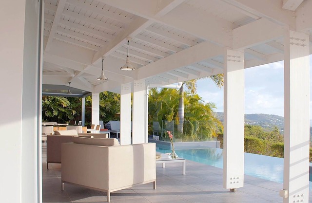 Coco Cannelle Prestige Villa Sea View with infinity pool (Above Grande Anse beach)