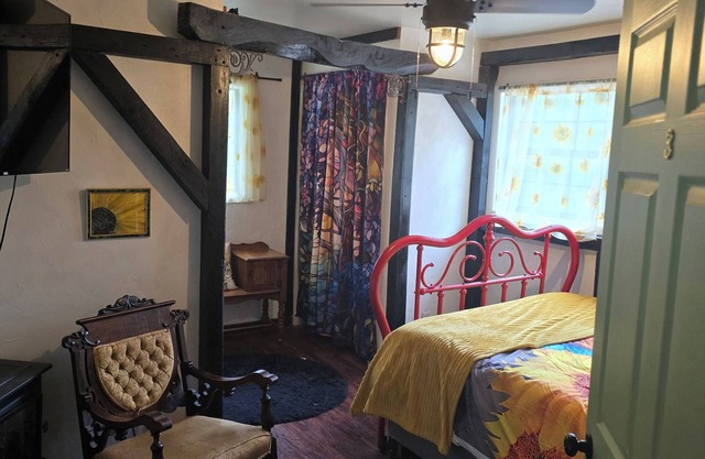 Come stay at are beautiful sunflower themed room bed and breakfast