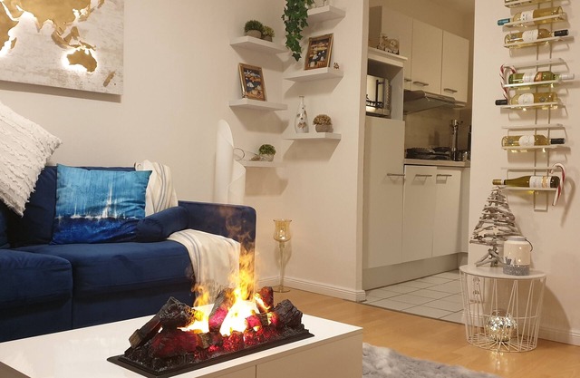 Comfortable and modern, balcony, PP, beach, DeLongi, home cinema.