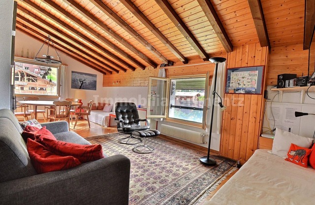 Comfortable flat for 4 to 5 people, living room with 1 bed and 1 divan bed, kitchen area with dishwa