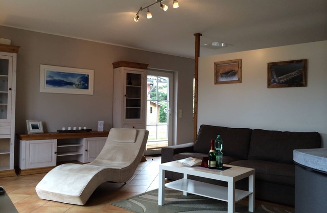 Comfortable holiday semi-detached house with sauna and fireplace for 2 persons