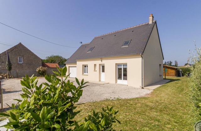Comfortable house in Montfarville with private garden