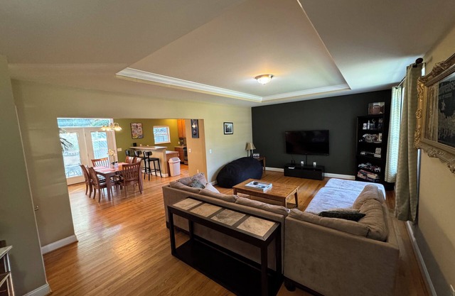 comfy, open floorplan within walking distance of Maplewood