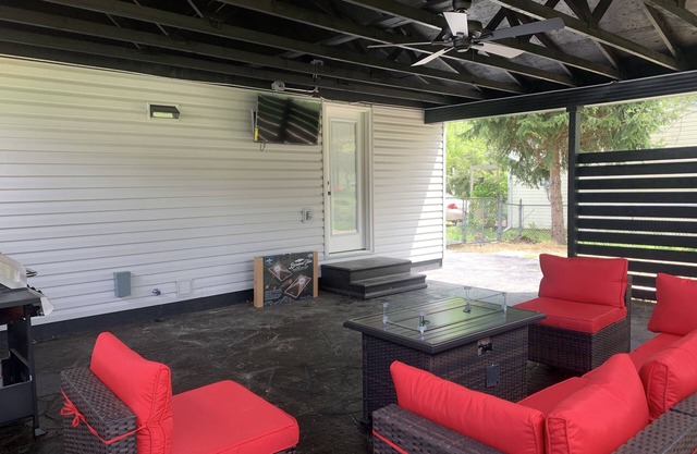 Completely Remodeled Home directly behind the Kenyon Sports Center