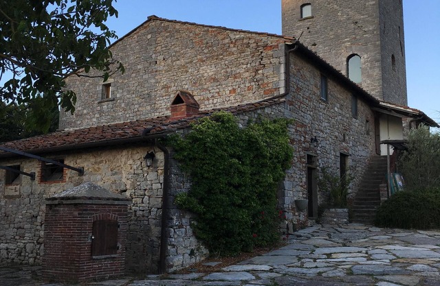 Completely renovated ancient villa and tower in the heart of Chianti, Tuscany!