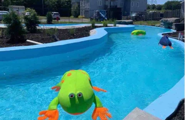 Condo with AQUATIC PARK🐬 near Mont Saint-Anne