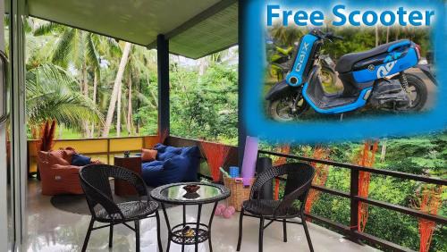 Construction in front Garden Retreat Soft mattress 7min beach 300MBit WiFi