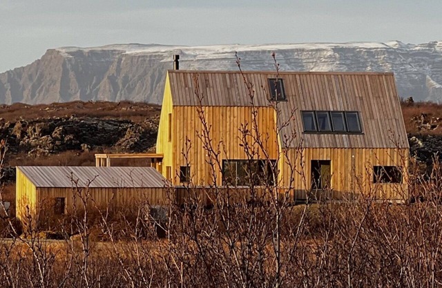 Contemporary farmhouse on a 650 hectare private land