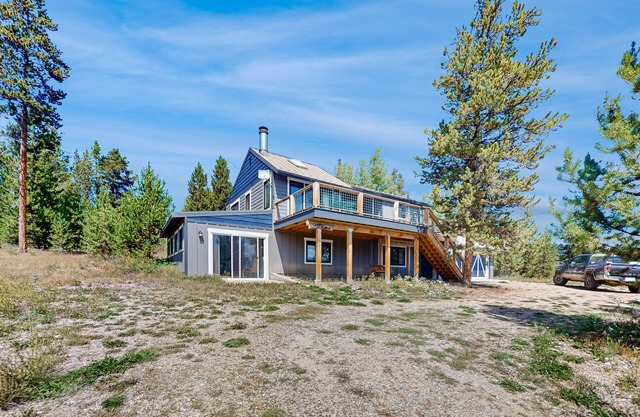 Conveniently located home with hot tub and amazing views