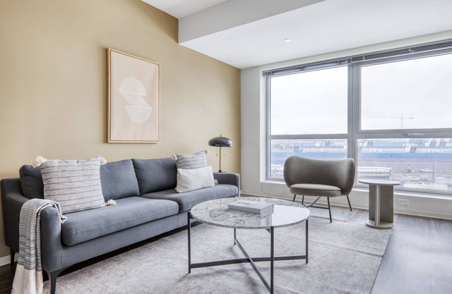 Cool East Cambridge 1BR w/W/D & Gym, nr Lechmere T, by Blueground