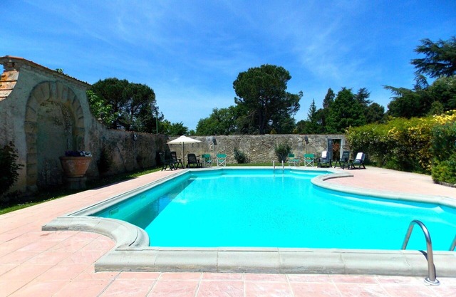 Cosy apartment in villa for 8 guests with pool, WIFI, TV and panoramic view