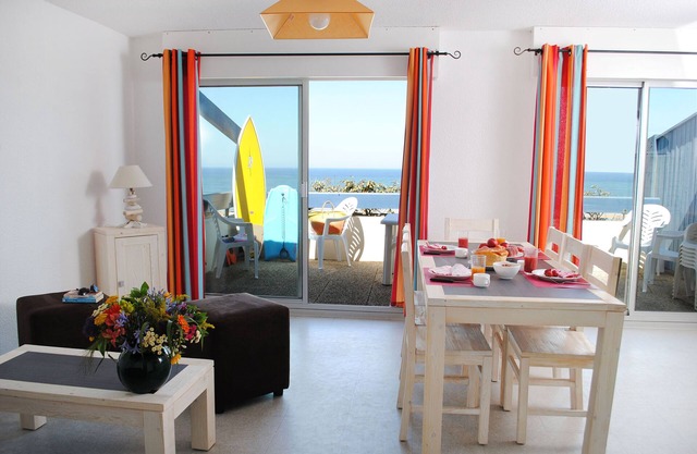Cosy studio à 50m de la plage + accès piscine