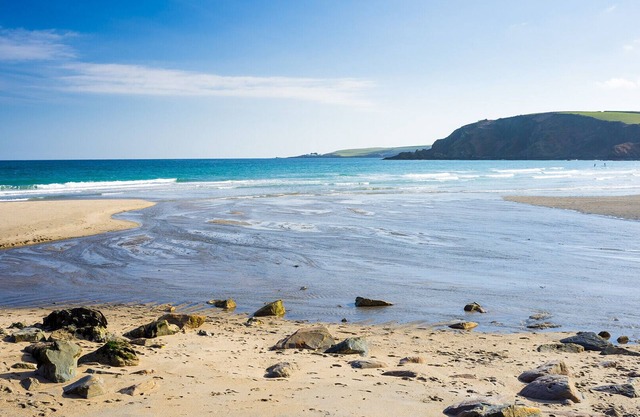 Cotna Cottage Gorran amid beautiful farmland