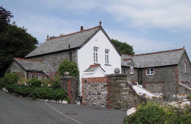 Cottage In Boscastle, Cornwall, England