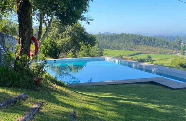 Country House 'Casa da Mata da Ribeira' with Sea View, Large Pool & Wi-Fi