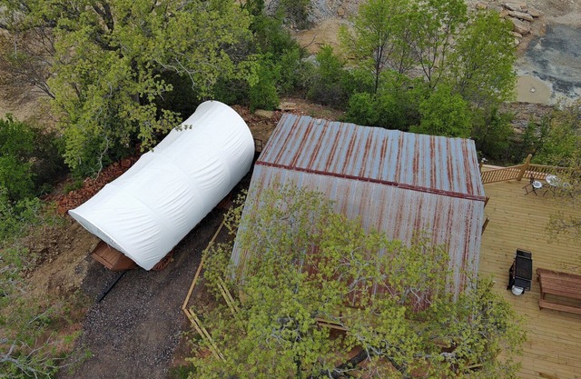 Covered Wagon in Mineral Wells