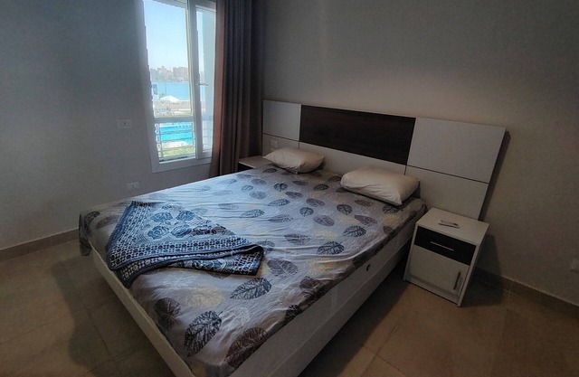 Cozy 2-bedroom chalet at Long Island Resort Marsa Matrouh with AC