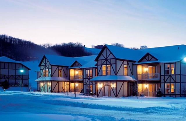 Cozy 3-bedroom Combined resort in peaceful Boyne Falls with AC, WiFi