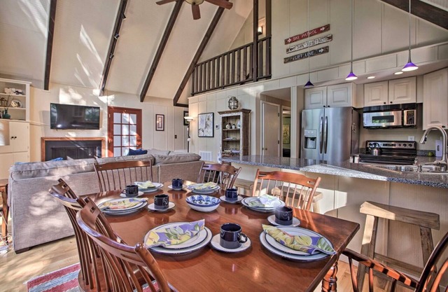 COZY A-Frame Spacious Deck w/Grill