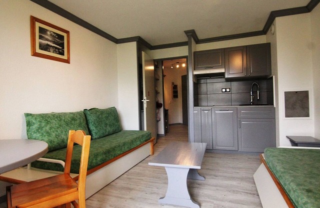 Cozy studio for 3 in L'Alpe d'Huez, pets allowed