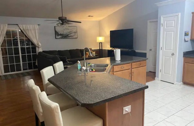 Cozy three bedroom house in quiet area.