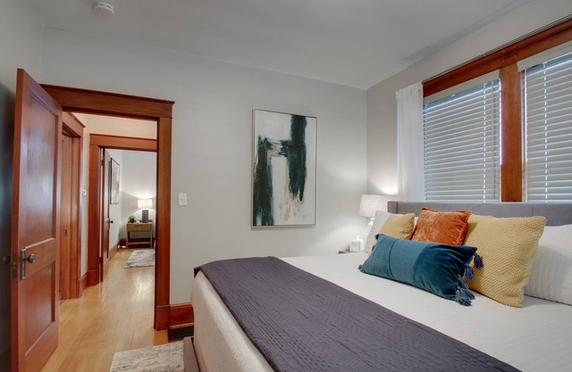 Cozy -Two bedroom home that is centrally located and beautifully restored.