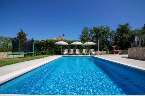 Cozy villa Marina with private pool in Labin