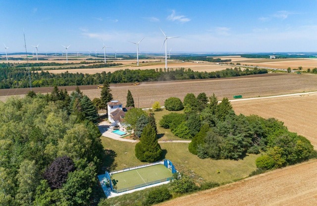 Crazy Villa Radar (89) - Heated pool - Multisports field - 2h Paris - 30p.