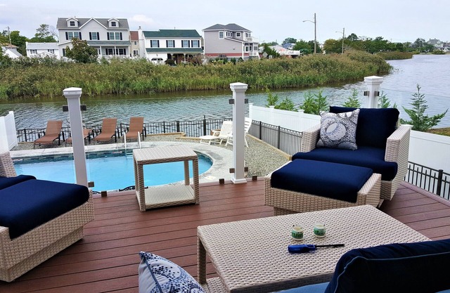 Custom Lakefront Beach House with HEATED POOL!
