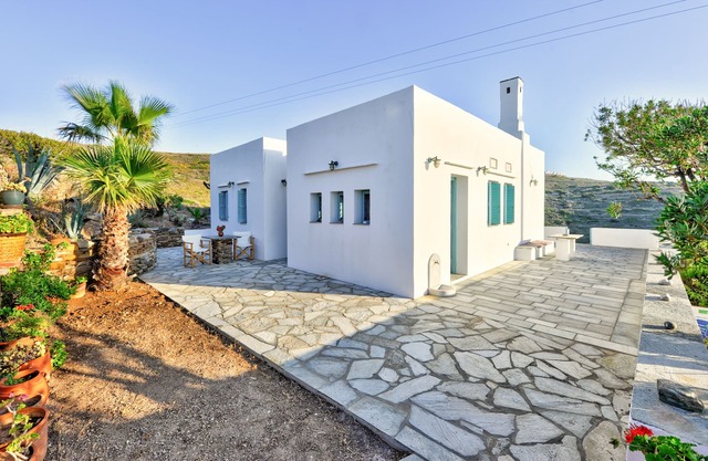 Cycladic Hideaway Private Villa w. Panoramic View