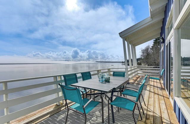 Decks & Views: Waterfront Shelton Home