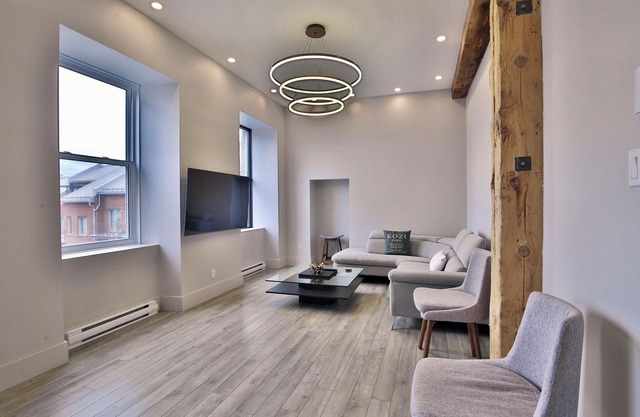 Delightful 3-bedroom 3BA condo in Old Montréal including parking on premises