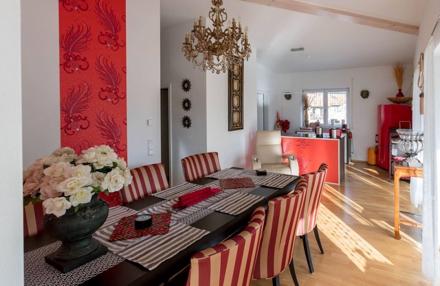 Deluxe loft 150 sqm with 2 bedrooms for 1-6 persons and balcony