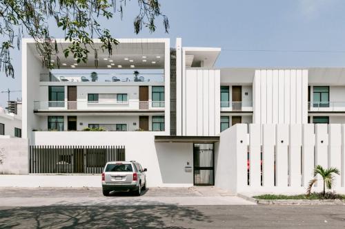 Departamento Modern Boho cerca de playa