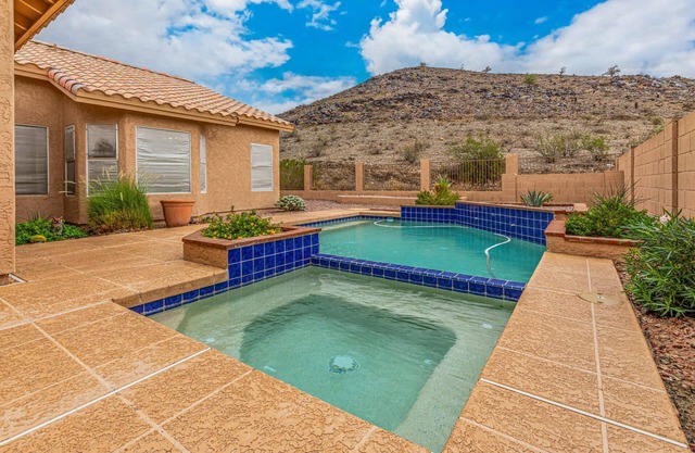 Desert Oasis Retreat w/Pool & Mountain Views