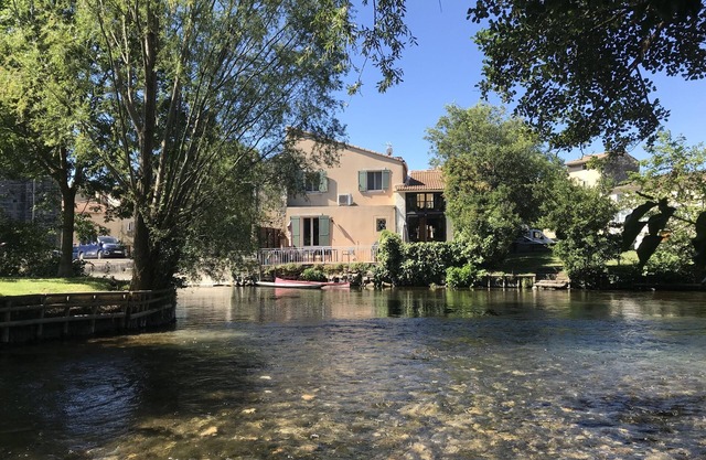 Desire to escape: A terrace on the water's edge