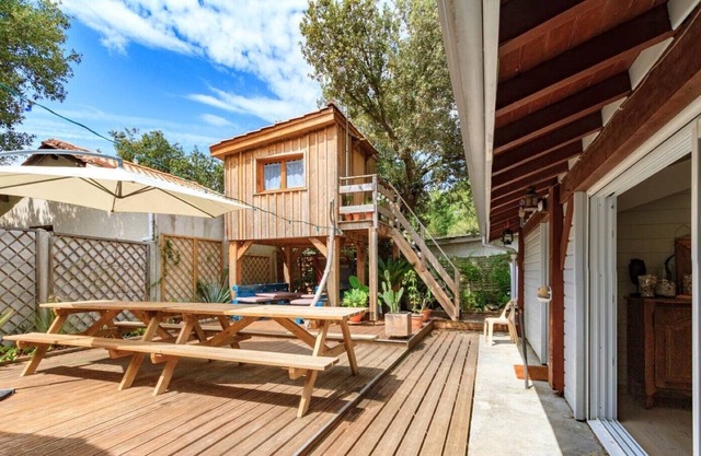 Detached house 10 pers. Hourtin Plage