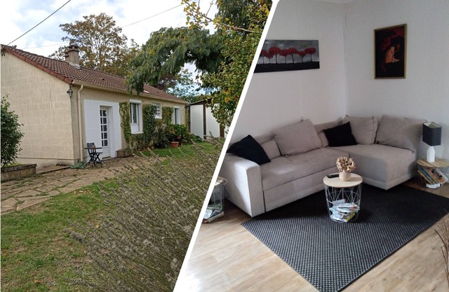 Detached House of 60m2, in a Village, at the Edge of a Small River