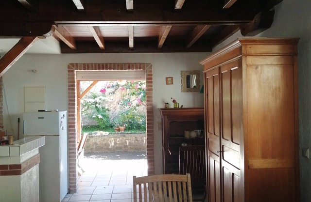 Detached town house with garden