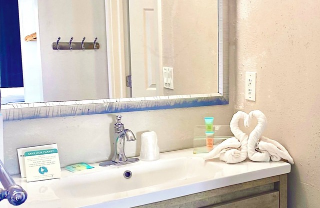 Direct Beach access! 2 queen beds private balcony, plus an ocean to the left.