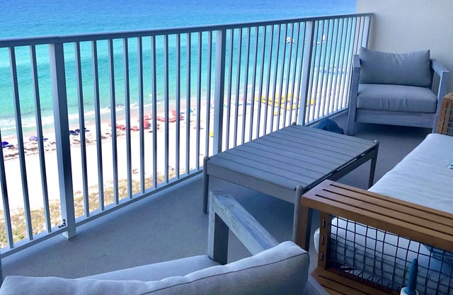 Direct Gulf Front Penthouse 2 king Suites Private Balcony- Rest Evercool Sleep