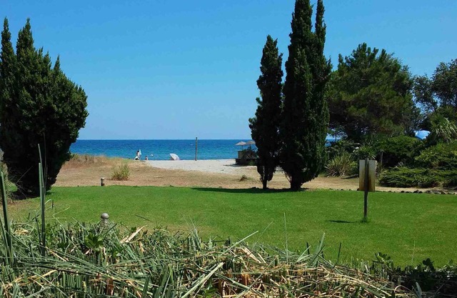 Direct view of the sea at 100m. Studio in residence. Ideal families