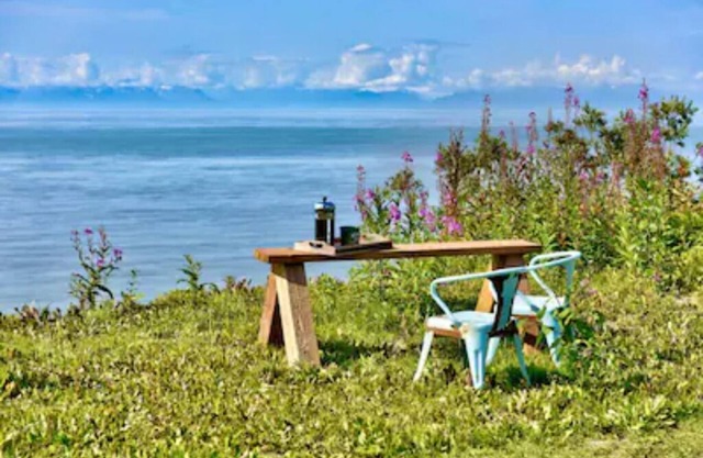 Discover Kenai: Glacier View Waterfront Cottage 1BR/1BA