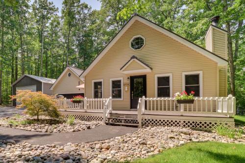 Dock Access and Nearby Beach Higgins Lake Retreat!