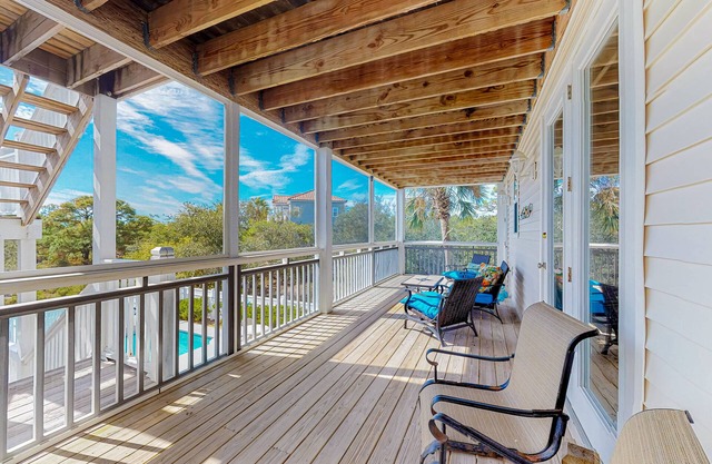 Dog-friendly beach house with a pool, tennis, grill, washer/dryer, ocean views