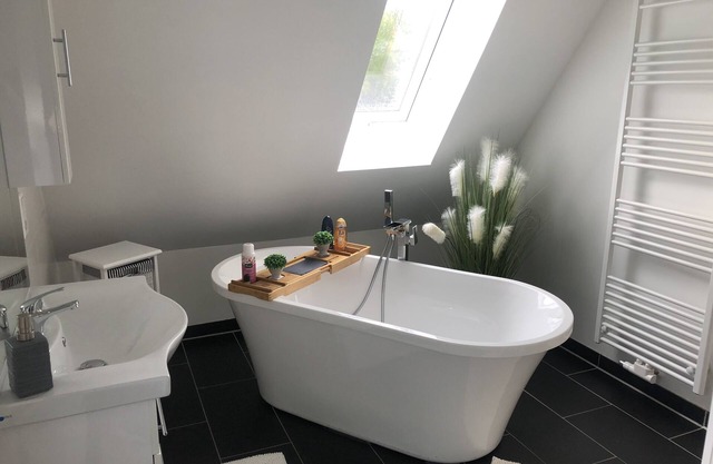 Dog-friendly Harz vacation home with fireplace, garden & space for 10 people