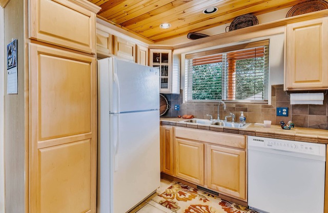 Dog-friendly home among the trees w/ fireplace, yard, & large deck